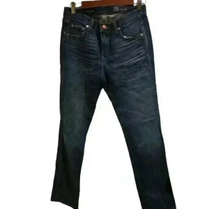 P7458 j.crew vintage straight leg medium wash jeans size 26 regular